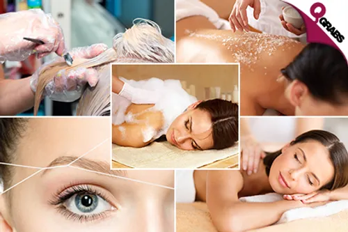 From QR200 Pamper yourself with Body Scrub OR Lebanese Hamam OR Moroccan Bath with Massage, Hair Mask, Threading & More! (Up to QR540 Value)